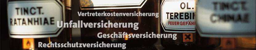 Apothekenversicherung | PharmaRisk® Geschäftsversicherung | Die AllRisk-Police für Apotheken | www.pharmarisk.de | Deutschland | Umfassende Sicherheit für alle relevanten Risiken Ihres betrieblichen Alltags